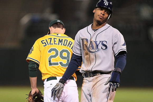 MLB: Tampa Bay Rays at Oakland Athletics