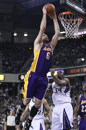 NBA: Los Angeles Lakers at Sacramento Kings