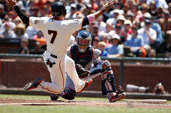 MLB: Atlanta Braves at San Francisco Giants