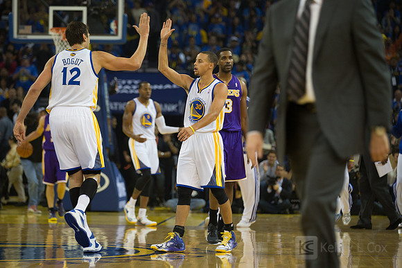 NBA: Los Angeles Lakers at Golden State Warriors