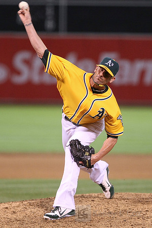 MLB: Texas Rangers at Oakland Athletics