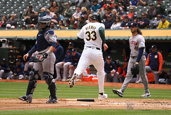 MLB: Houston Astros at Oakland Athletics