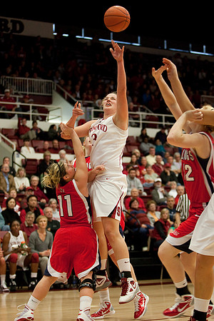 NCAA WOMEN'S BASKETBALL 2010 - Dec 12 - Fresno State at Stanford