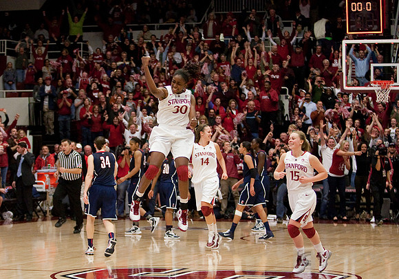 NCAA WOMEN'S BASKETBALL 2010 - Dec 30 - Connecticut at Stanford
