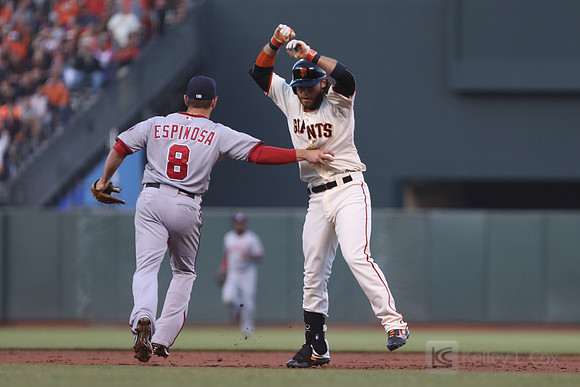 MLB: Washington Nationals at San Francisco Giants