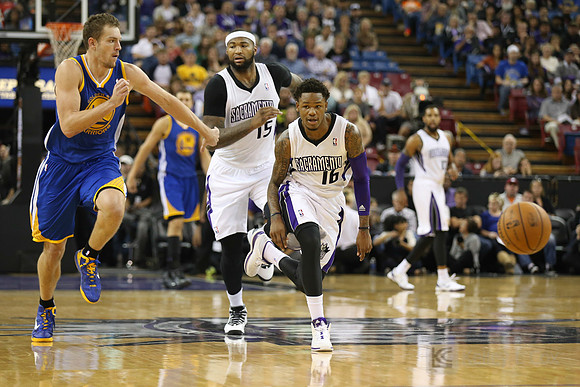 NBA: Golden State Warriors at Sacramento Kings