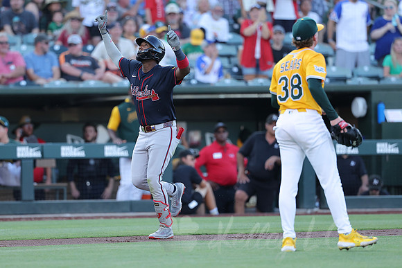 Atlanta Braves v Athletics