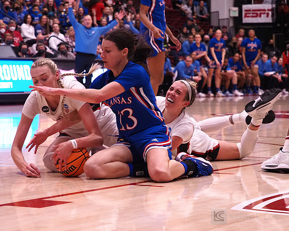 NCAA Womens Basketball: NCAA Tournament - Second Round-Kansas at Stanford