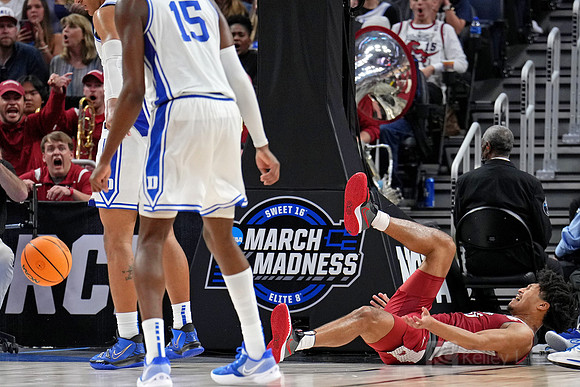 NCAA Basketball: NCAA Tournament West Regional-Arkansas vs Duke