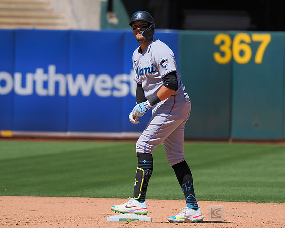 MLB: Miami Marlins at Oakland Athletics