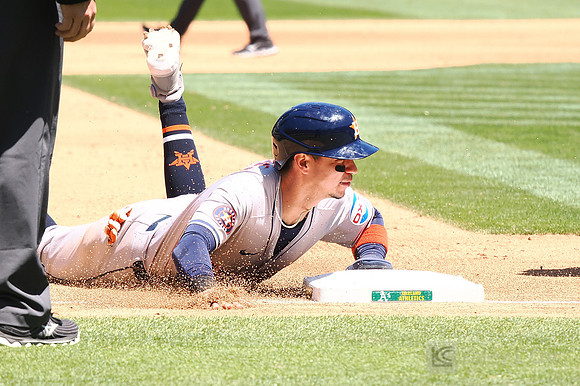 MLB: Houston Astros at Oakland Athletics