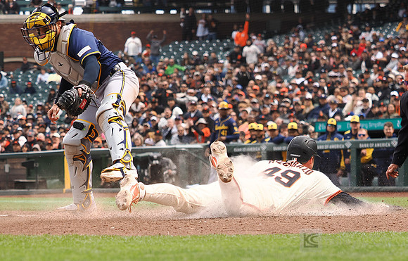MLB: Milwaukee Brewers at San Francisco Giants