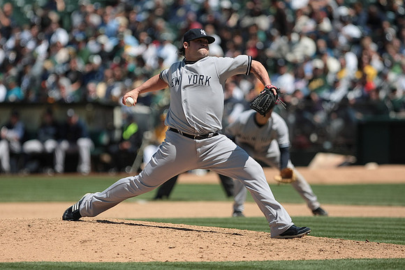 MLB: New York Yankees at Oakland Athletics
