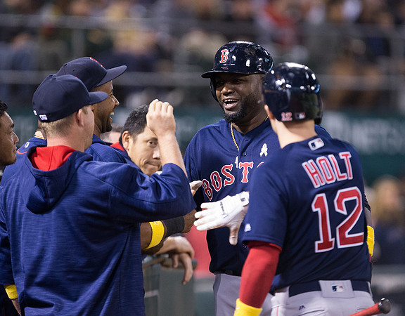 MLB: Boston Red Sox at Oakland Athletics
