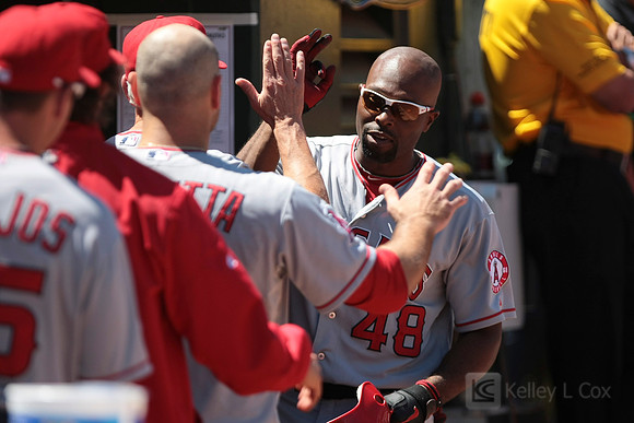 MLB: Los Angeles Angels at Oakland Athletics