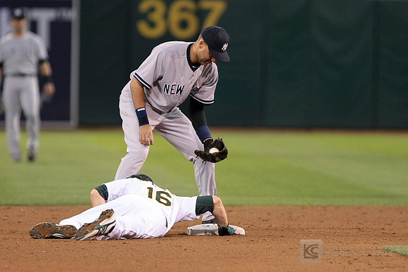 MLB: New York Yankees at Oakland Athletics