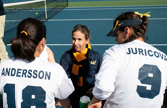 Cal Women's Tennis vs Sacramento State