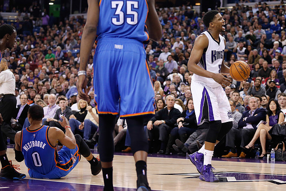 NBA: Oklahoma City Thunder at Sacramento Kings