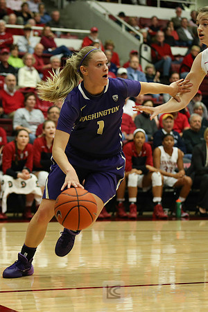 NCAA Womens Basketball: Washington at Stanford