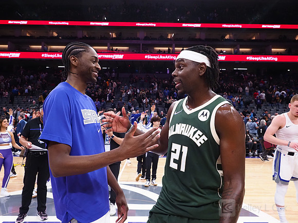 NBA: Milwaukee Bucks at Sacramento Kings