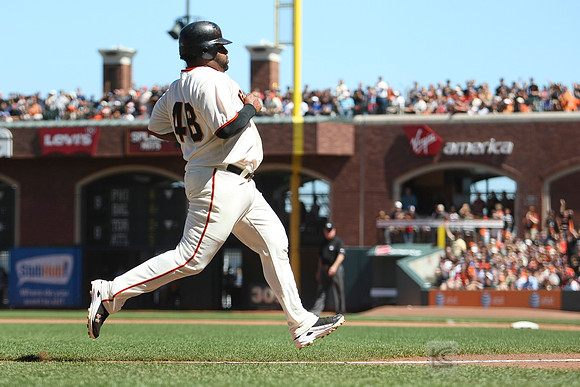 MLB: Texas Rangers at San Francisco Giants