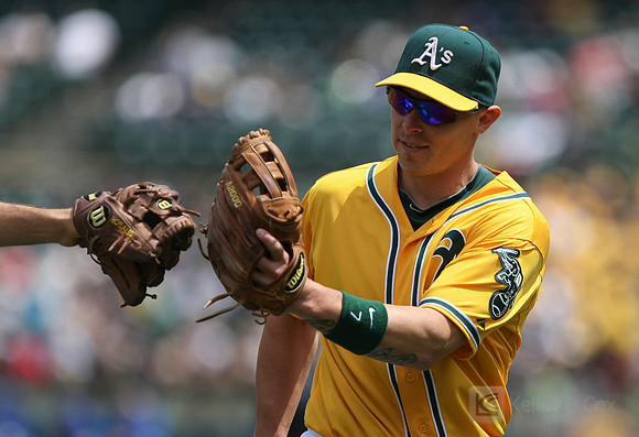 MLB: Toronto Blue Jays at Oakland Athletics