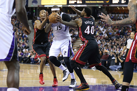 NBA: Miami Heat at Sacramento Kings