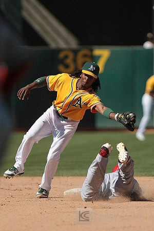 MLB: Los Angeles Angels at Oakland Athletics