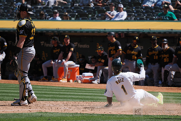 MLB: Pittsburgh Pirates at Oakland Athletics