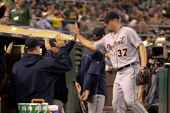MLB: Detroit Tigers at Oakland Athletics