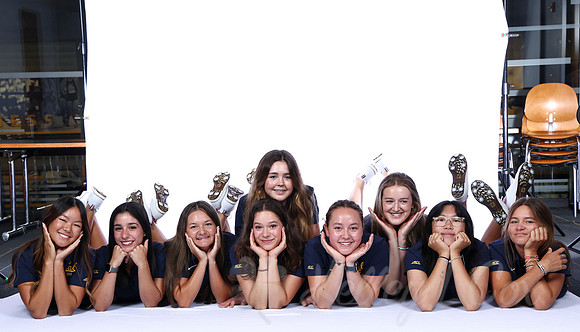 Claudia Lara Miravitlles, Michelle Woo, Camila Zignaigo-Saldarriaga, Anna Molloy, Adora Liu, Olivia Lee, Constance Fouillet, Marie-Agnes Fischer, Jasmine Kahler
