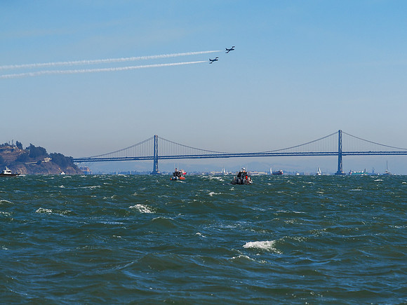 Berkeley Fire Rescue Boat: Blue Angels Air Show