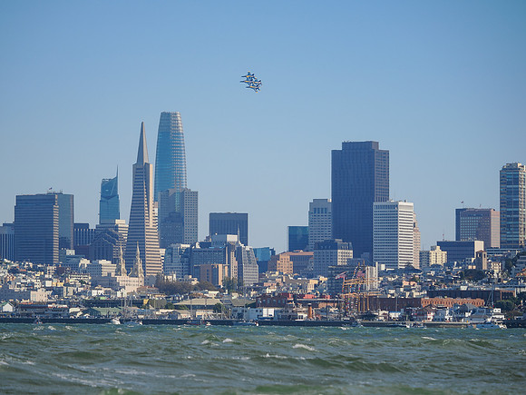 Berkeley Fire Rescue Boat: Blue Angels Air Show