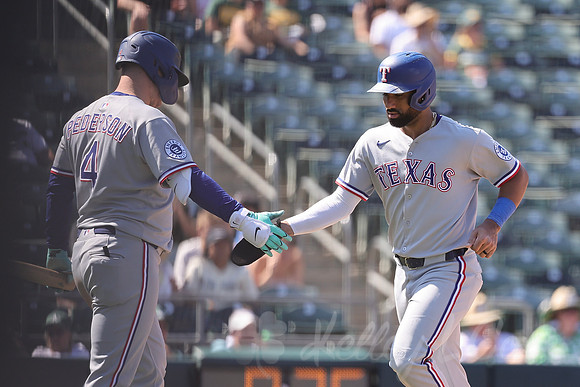 Texas Rangers v Athletics