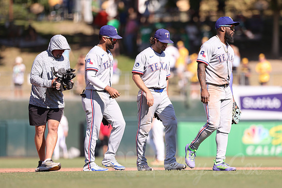 Texas Rangers v Athletics