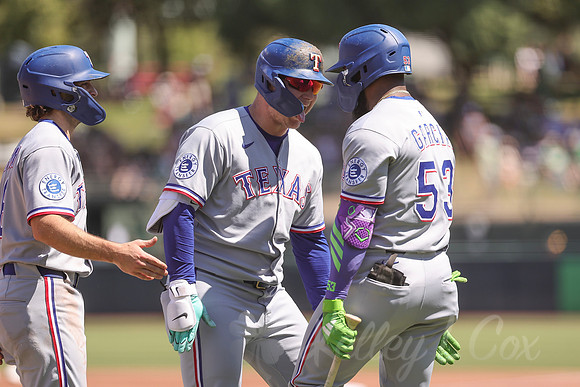 Texas Rangers v Athletics