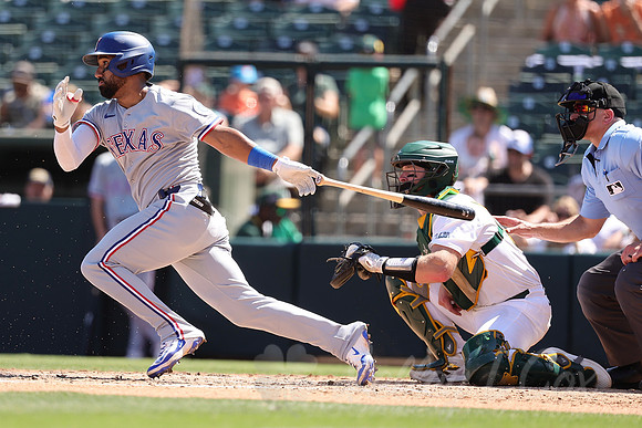 Texas Rangers v Athletics