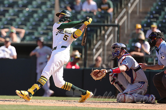 Texas Rangers v Athletics