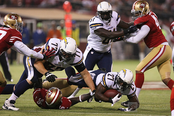 NFL: Preseason-San Diego Chargers at San Francisco 49ers