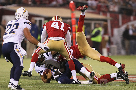 NFL: Preseason-San Diego Chargers at San Francisco 49ers