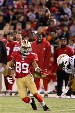 NFL: Preseason-San Diego Chargers at San Francisco 49ers