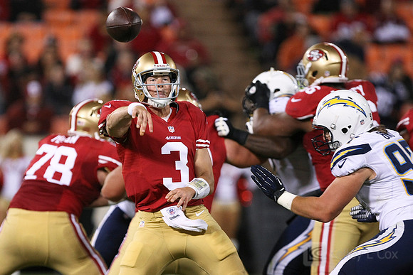 NFL: Preseason-San Diego Chargers at San Francisco 49ers