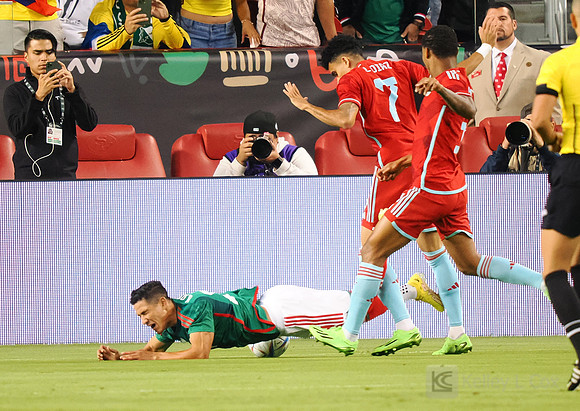 Soccer: MexTour Send-Off Series-Colombia at Mexico