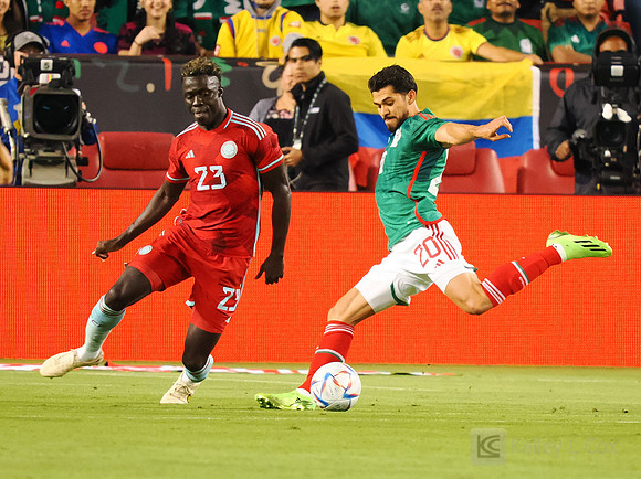 Soccer: MexTour Send-Off Series-Colombia at Mexico