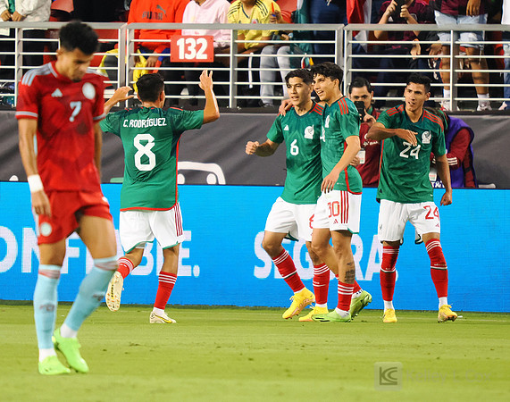 Soccer: MexTour Send-Off Series-Colombia at Mexico