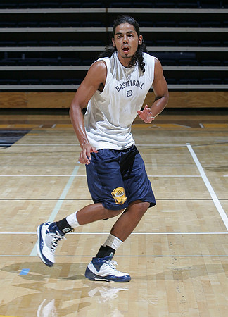 Cal Men's Basketball Practice