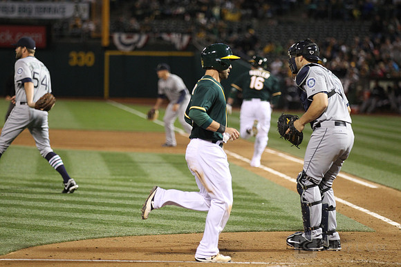 MLB: Seattle Mariners at Oakland Athletics