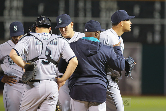 MLB: Seattle Mariners at Oakland Athletics