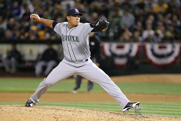 MLB: Seattle Mariners at Oakland Athletics