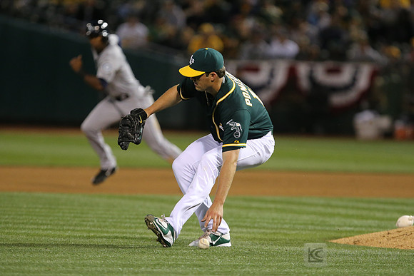 MLB: Seattle Mariners at Oakland Athletics